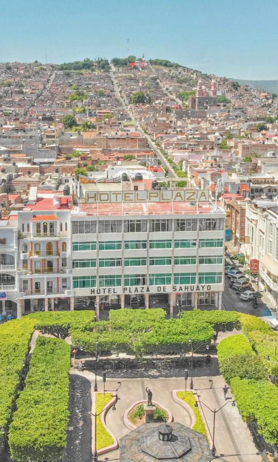 Hotel Plaza Sahuayo Bagian luar foto